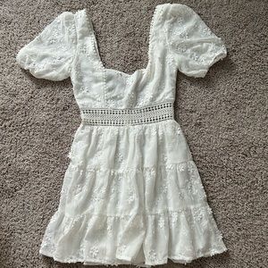 Showpo White Mini Dress